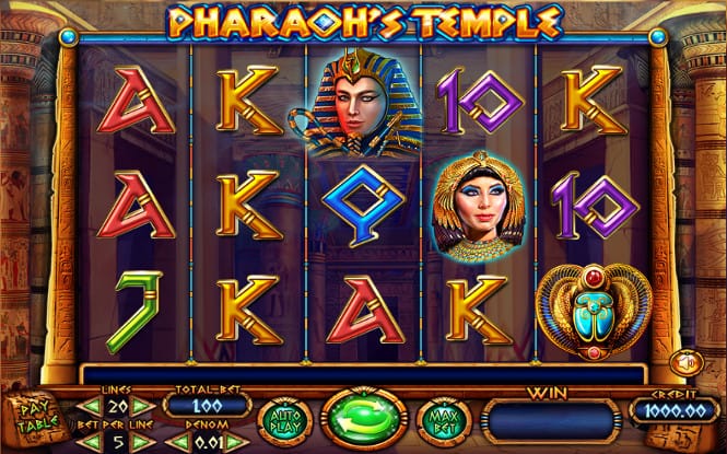 Игровой автомат Pharaoh’s Temple